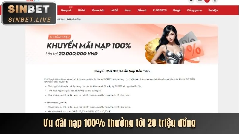 Các phương thức nạp tiền tại 26tr88